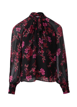 Matalan Floral Tie Neck Blouse £18
