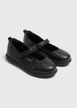 Matalan Girls Scuff Resistant School Shoes £16