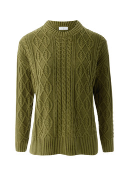 Matalan Green Cable Jumper £22