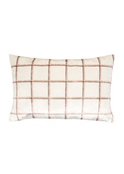 Matalan Grid Velvet Cushion £22
