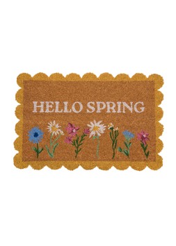 Matalan Hello Spring Doormat £8.50