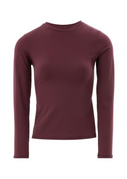Matalan Souluxe Burgundy Long Sleeve Top £14