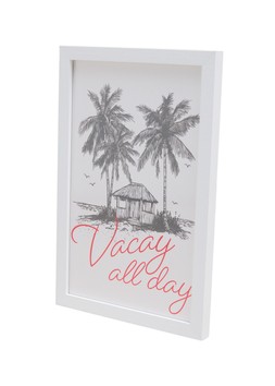 Matalan Vacay All Day Wall Art £7