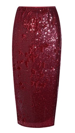Matalan x LM Vicky Pattison Red Sequin Maxi Skirt £30