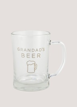 Matalan - Grandad Beer Glass - &pound;4.50