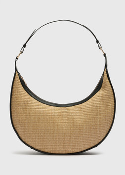STRAW SHOULDER BAG £18