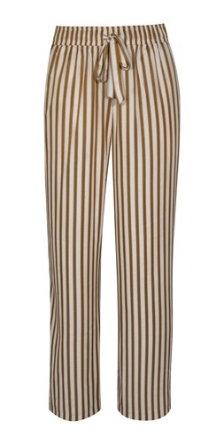 Yellow Striped Seersucker Wide Leg Trousers, £29.99