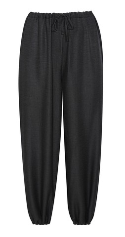 Tall Black Drawstring Cuffed Trousers £25.99