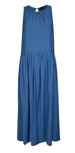 Bright Blue Drop Waist Sleeveless Midi Dress, £29.99 (944793540)