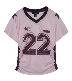 New Look 915 - Girls Light Pink Ruched Side Crop Football Top £19.99 (955588970)