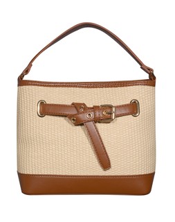Stone Belted Woven Bucket Bag, £23.99 (946659016)