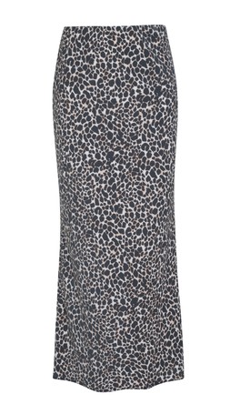 Brown Animal Print Midi Skirt £28.99 (930393029)