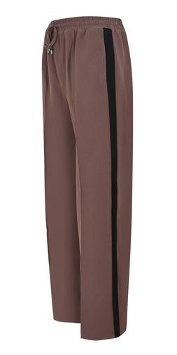 Dark Brown Stripe Trimmed Tailored Wide Leg Joggers €46.99 £35.99 901071127 2