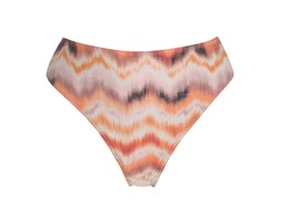 Dye Metallic Print Textured High Waisted High Leg Bikini Briefs £14.99 - 922055180