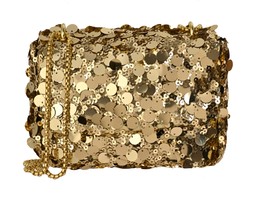 Gold Sequin Cross Body Bag, £17.99 (937333293)