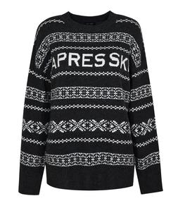 New Look Dark Grey Apres Ski Fairisle Jumper £35.99, €46.99