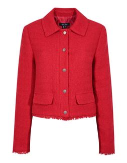 New Look Red Boucle Cropped Jacket £54.99, €69.99