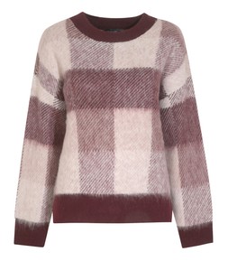 Red Brushed Checked Jumper, £35.99 (930948769)