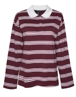 Red Striped Long Sleeve Rugby Top £19.99 (929037769)