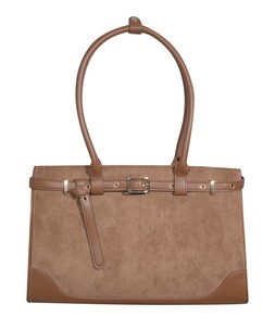 Tan Faux Suede Buckle Strap Tote Bag £29.99 (924392918)