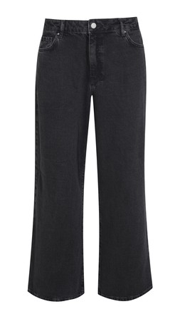 Washed Black Adalae High Waist Wide Leg Jeans £34.99 (913612401)