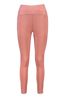 Pink Contrast Rib Legging