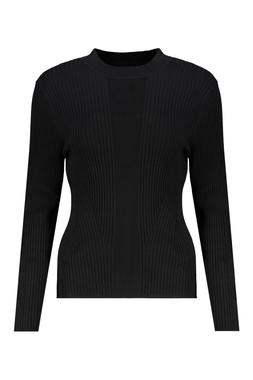 Black Rib Detail Jumper
