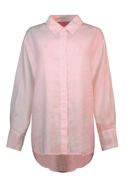 Pink Linen Shirt