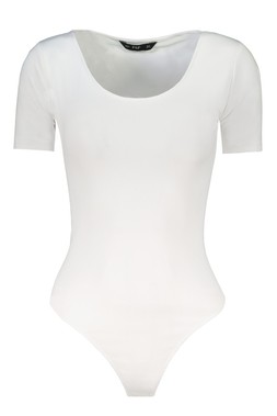 White Slinky Bodysuit