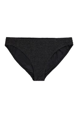 Black Crinkle Bikini Pant