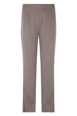 Mocha Soft Touch Rib Trouser