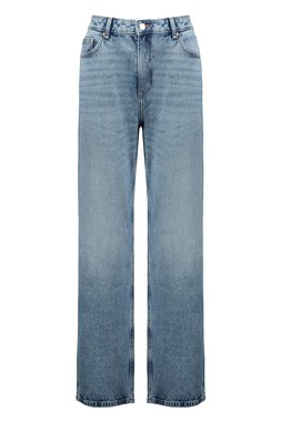 Blue Straight Midwash Jean