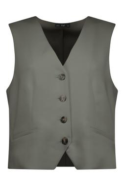 Khaki Dark Sage Waistcoat