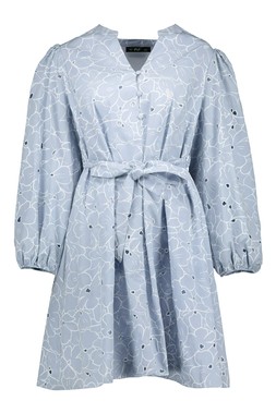 Puff Broderie Dress