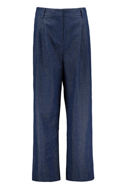 Navy Formal Linen Trousers