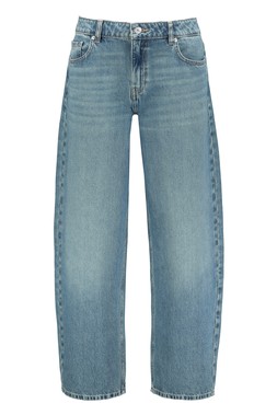 Blue Midwash Barrell Jean