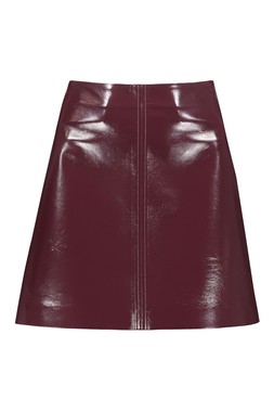 PU High Shine Mini Skirt £19.50- embargoed until 27th October 2025