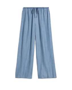 Blue Tencel Co Ord Trouser
