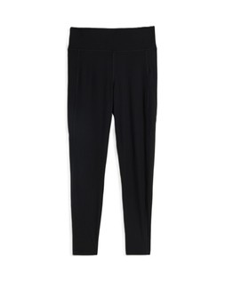 Black Ribbed Legging