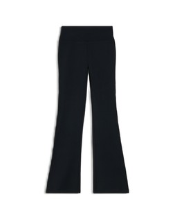 Black Ultrastetch Flare Legging