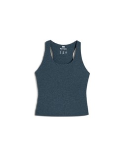 Navy Feather Co Ord Vest