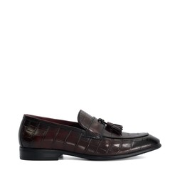 Dune London Son £149 Burgundy croc www.dunelondon.com