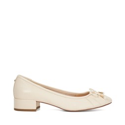 Dune London Amazing 89 GBP ecru leather www.dunelondon.com