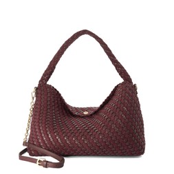 Dune London DeliberateL £129 Burgundy mix www.dunelondon.com