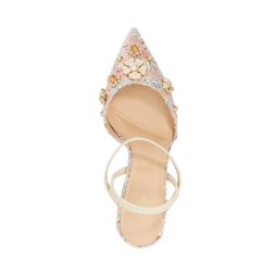Dune London Diana 99 GBP pink boucle top shot www.dunelondon.com