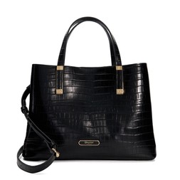 Dune London Dorry £89 Black croc www.dunelondon.com