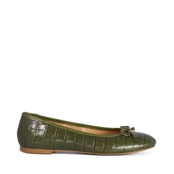 Dune London Helenne £79 Green croc www.dunelondon.com