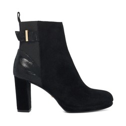 Dune London Olens £139 Black suede mix www.dunelondon.com