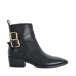 Dune London Pattin £149 Black leather www.dunelondon.com