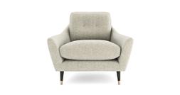 DFS Vegan The Larch cuddler sofa in Natural Meadow Plain fabric